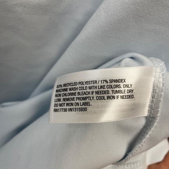 Wild Fable Women' Keyhole ButterBli Knit Mini Slip Dre Light Aqua Blue XXL - Picture 5 of 5